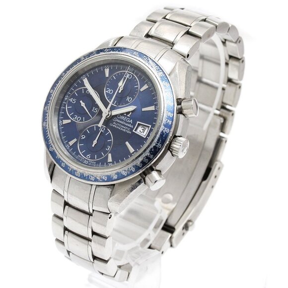 OMEGA Speedmaster 3212.80 Date Chronograph blue Dial Automatic Men's_890837 - Picture 3 of 7